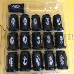 LUG NUTS 10MM FLAT BASE 16 PACK