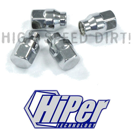 Hiper Racing Wheels CF1 Lug Nuts Qty (4) Hiper Racing Wheels CF1 Lug Nuts Qty (4)