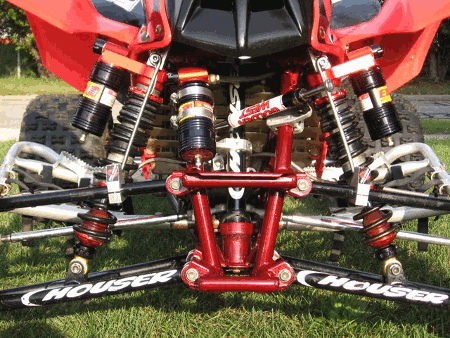 Honda 450r holeshot #5