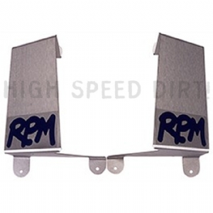 Honda 250R RPM Stainless Radiator Shrouds