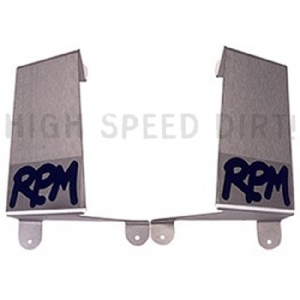Honda 250R RPM Stainless Radiator Shrouds Honda 250R RPM Stainless Radiator Shrouds
