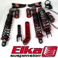 Elka Stage 5 Quad ATV (3) Shocks Complete Kit