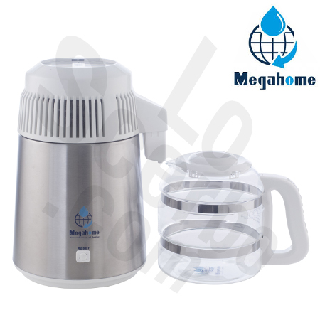 Megahome Water Distiller Stainless White Glass White Ss Glass 450 Jpg