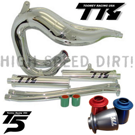 Toomey T5 Banshee Pipes & Spark Arrestors Toomey T5 Banshee Pipes & Spark Arrestors
