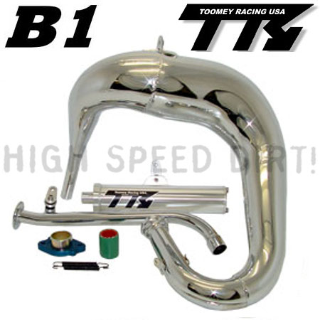 Toomey B1SC Yamaha Blaster Set Chrome pipe Toomey B1SC Yamaha Blaster Set Chrome pipe
