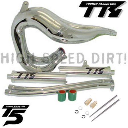Toomey T5SCJ Chrome Set Banshee Pipes Jets Toomey T5SCJ Chrome Set Banshee Pipes Jets