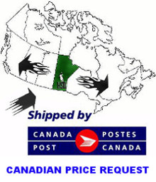 Most Canadian orders ship from Winnipeg, MB