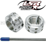 Suzuki LT250R Lonestar Axle Lock Nuts Pair 25-321