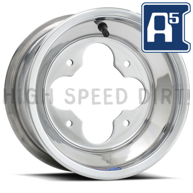 DWT Polished Aluminum Wheels & Sunf Tires For Honda TRX70 – Front/Rear 16x7-8 – Made In USA