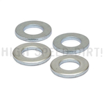 HSD WASHER 10MM FLAT ZINC 4 PACK