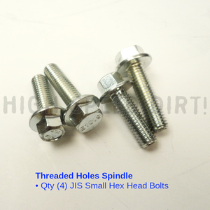 Suzuki LT250R LT500 Quadracer Knuckle Plate Bolts Zinc