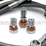 Streamline Front Brakeline (2) Line Hardware Kit