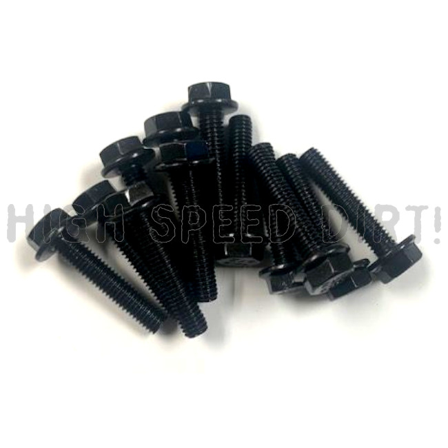 GPS Victory Lock Carbon Beadlock Ring Bolts 30mm Black
