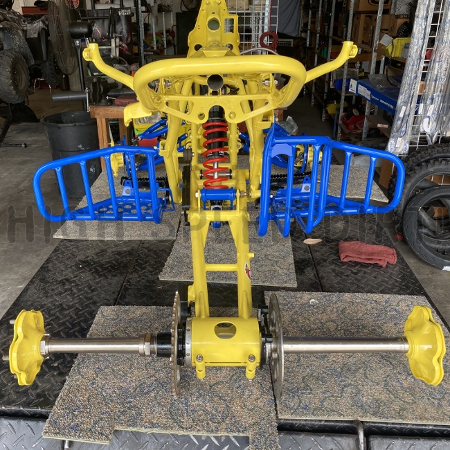 Suzuki LT250R MTC Rear Swingarm & Round Bearing Housing