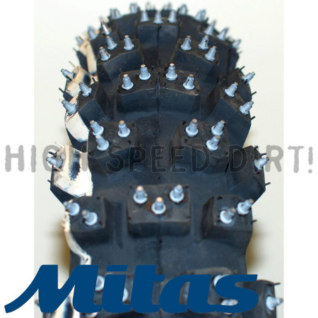 MITAS COMP STUDDED WINTER REAR TIRE 110/90X19 MITAS COMP STUDDED WINTER REAR TIRE 110/90X19