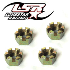 (4)Ball Joint Castle Nut M10 x 1.25 YAMAHA, LTR450