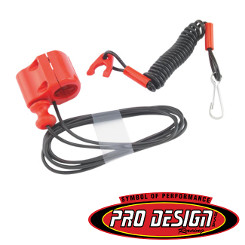 Pro Design Tether Kill Switch Red
