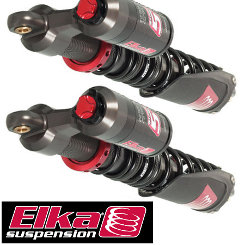 Elka Stage 5 -Race- Front Quad ATV Shocks pair