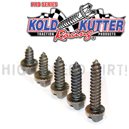 KK012-8-2000 1/2" #8 2000 Pack Kold Kutter Track/Tire Traction Ice Screws