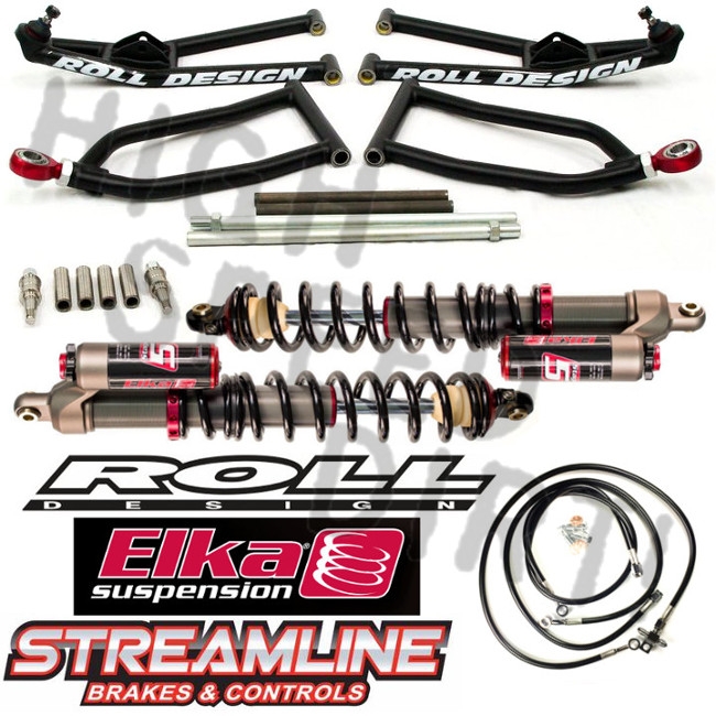 YFZ450R ROLL DESIGN AArms & Elka Stage 5 Package