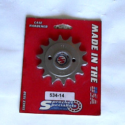 Sprocket Specialists 534-14 Honda 250R 14T front