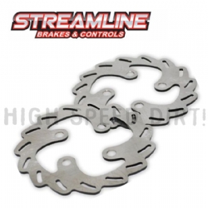 LT500 Quadzilla Streamline Braking Front Rotors (pair) LT500 Quadzilla Streamline Braking Front Rotors (pair)