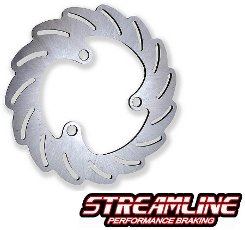 Honda TRX250R Streamline Braking Rear Rotor