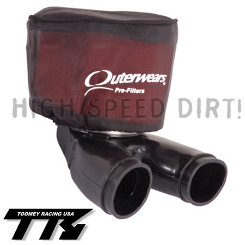 YFZ350 Toomey 2 into 1 Intake kit w Outerwear