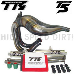 Yamaha Banshee Toomey T5K Steel Kit Pipes