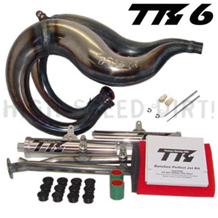 Banshee Toomey Racing T6K Steel Kit Pipes Banshee Toomey Racing T6K Steel Kit Pipes