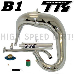 Toomey Racing B1KC Yamaha Blaster Kit Chrome pipe