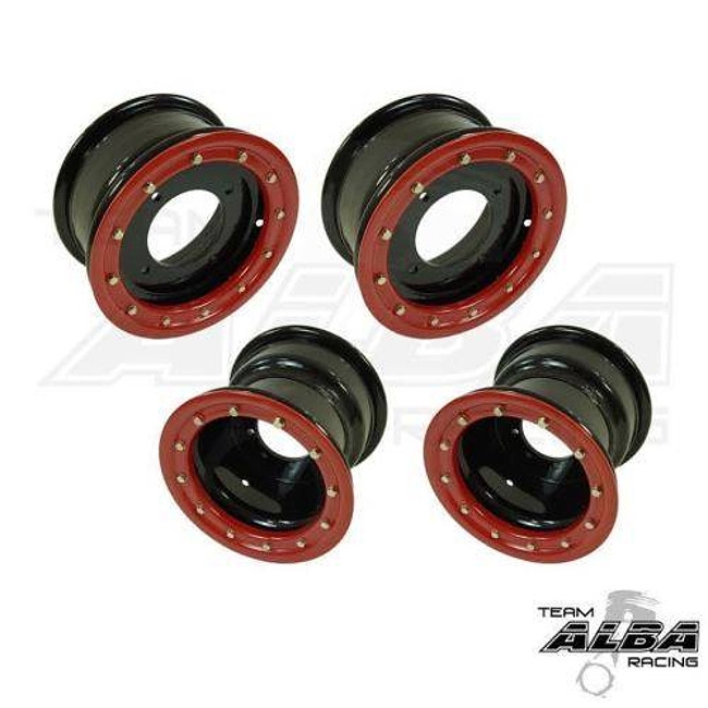 Honda TRX250R Alba Beadlock Wheels Set