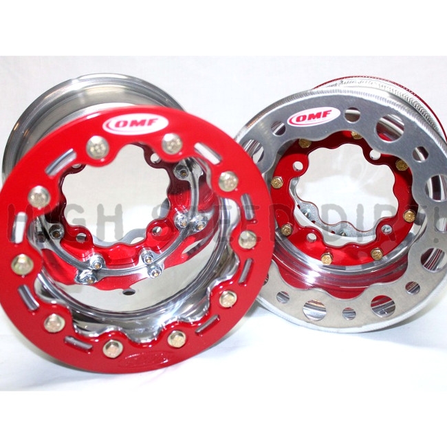 Honda TRX250R 250R OMF Performance ATV 9x8 inch Rear Rim 10x5 3+2 Front ...