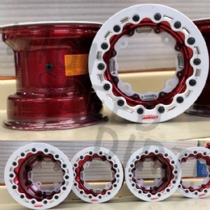 ATV MX OMF Billet Beadlock Rim Set ATV MX OMF Billet Beadlock Rim Set