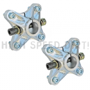 Rear 4/110 Durablue X33 Billet Hubs 1.375