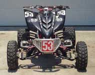 Yamaha Raptor 350 +5 inches per side YO YO