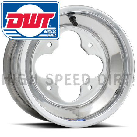 DWT Polished A5 Rim 10x10 5+5 Rear NBL Non Bead Lock 4/110 4/115