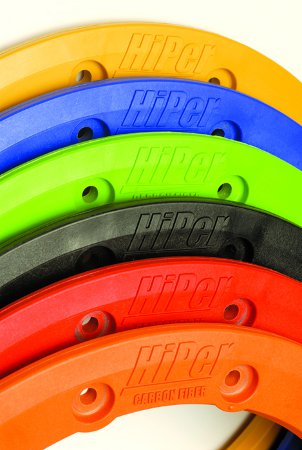 Hiper Bead Lock Ring Colors Yellow, Blue, Green, Black, Red, Orange and Pink(not shown)