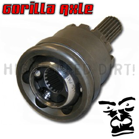 Upper/Inner/Inboard Gorilla CV Joint with Rzeppa type internals for greater angles Upper/Inner/Inboard Gorilla CV Joint with Rzeppa type internals for greater angles